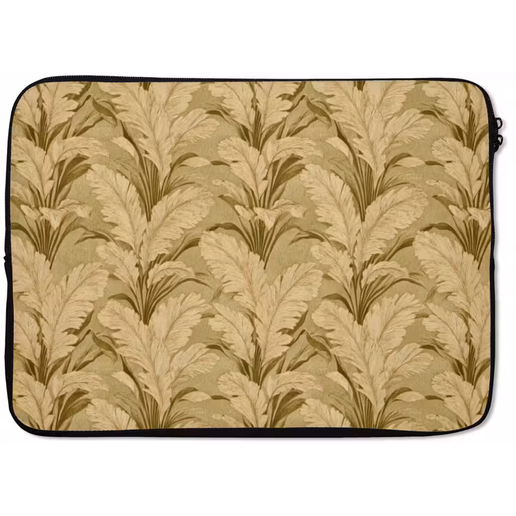 Palmbladeren - Klassiek - Groen laptophoes neopreen klein 279 -zkaufland3dotto