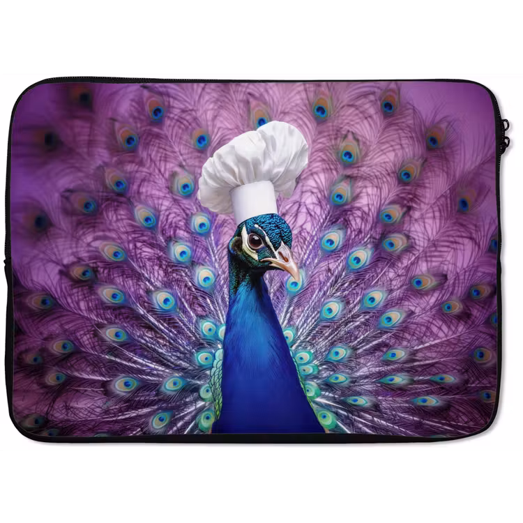 Pauw - Koksmuts - Cool - Paars laptophoes neopreen klein -zkaufland3dotto