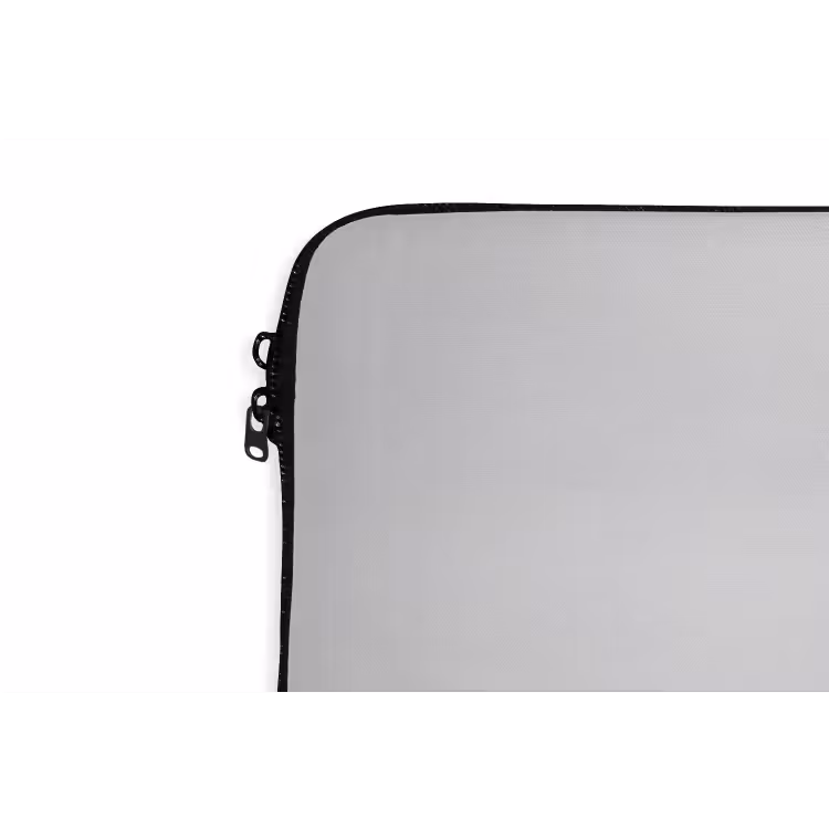 Paarden - Gras - Zwart - Wit laptophoes neopreen klein -detail
