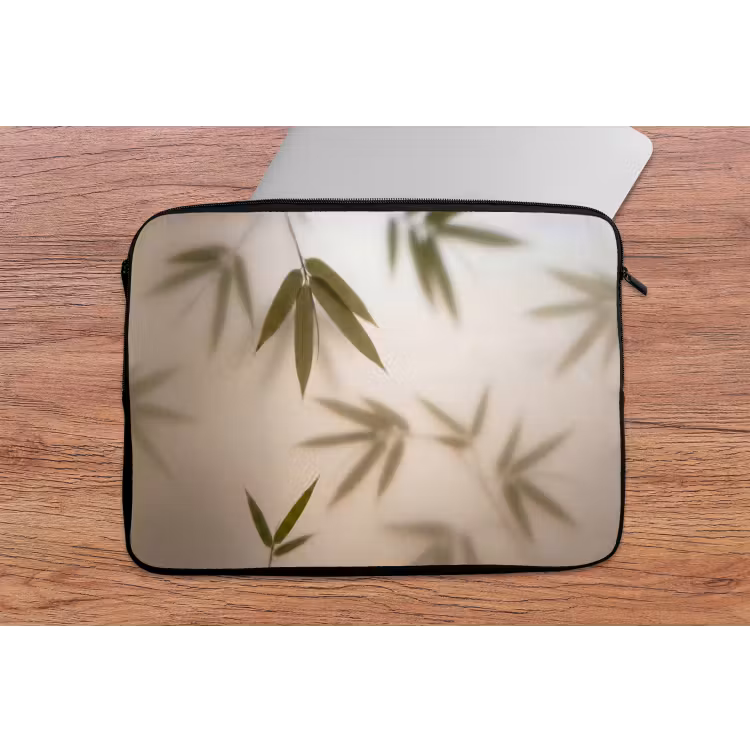 Planten - Bladeren - Natuur - Groen laptophoes neopreen klein -tafel