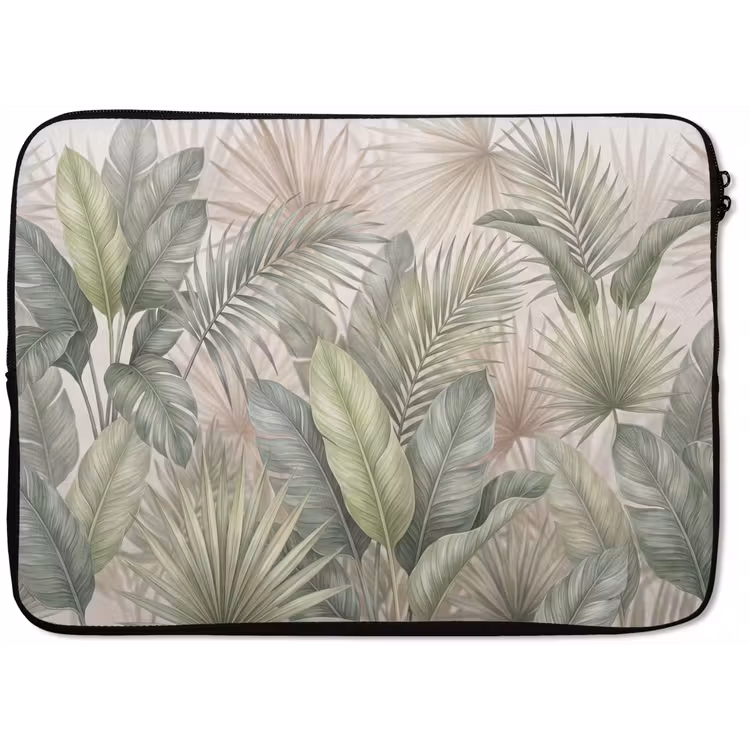 Planten - Tropisch - Bladeren - Groen - Natuur laptophoes neopreen klein -zkaufland3dotto