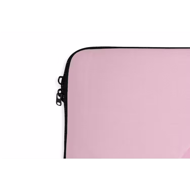 Regenboog - Roze - Abstract - Modern - Minimalistisch laptophoes neopreen klein -detail