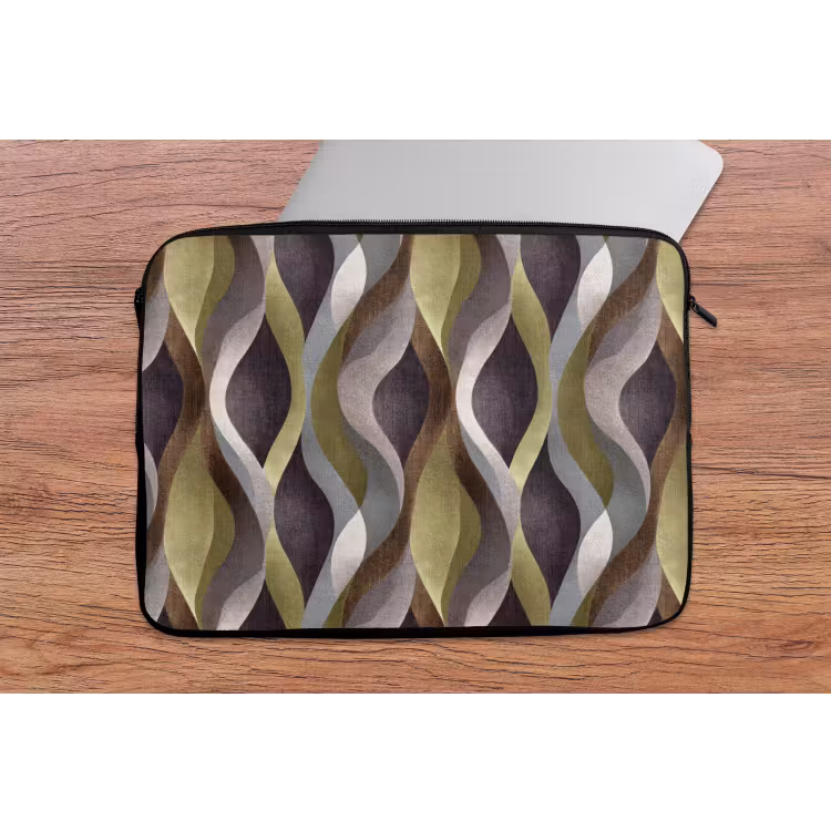 Retro - Banen - Kleurrijk laptophoes neopreen klein 279 -tafel