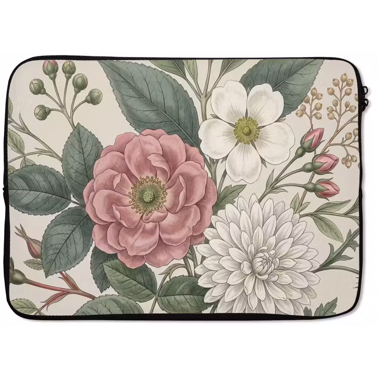 Romantisch - Design - Kleurrijk laptophoes neopreen klein -zkaufland3dotto