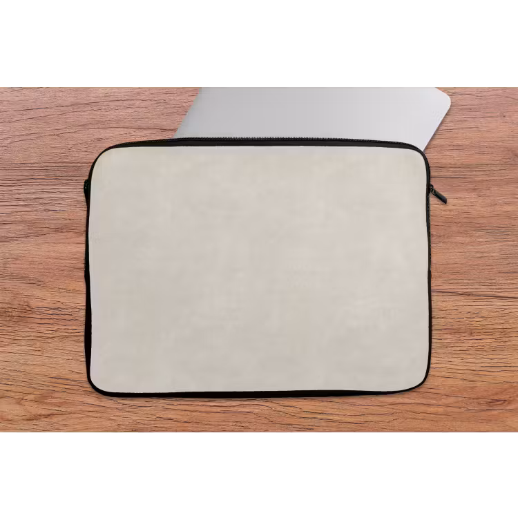 Zandkleurig - Modern - Egaal laptophoes neopreen klein 279 -tafel