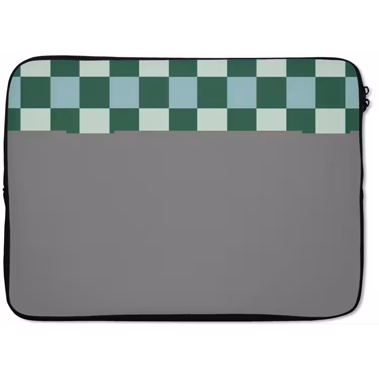 Schaakbord - Klassiek - Groen laptophoes neopreen klein 279 -zkaufland3dotto