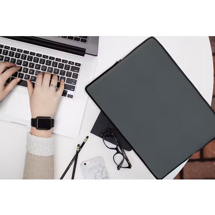 Slate - Millstone - Grijs laptophoes neopreen klein 279 -bureau