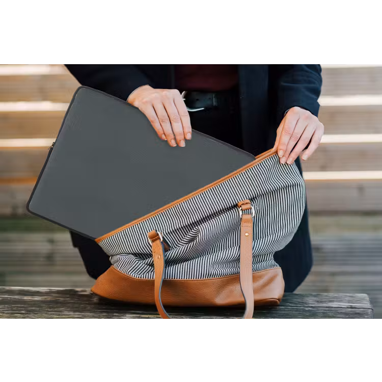 Slate - Millstone - Grijs laptophoes neopreen klein 279 -tas
