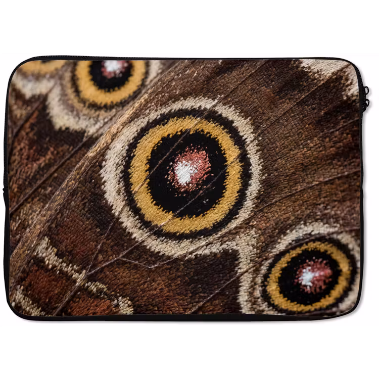 Vlinder - Vleugel - Abstract laptophoes neopreen klein -zkaufland3dotto