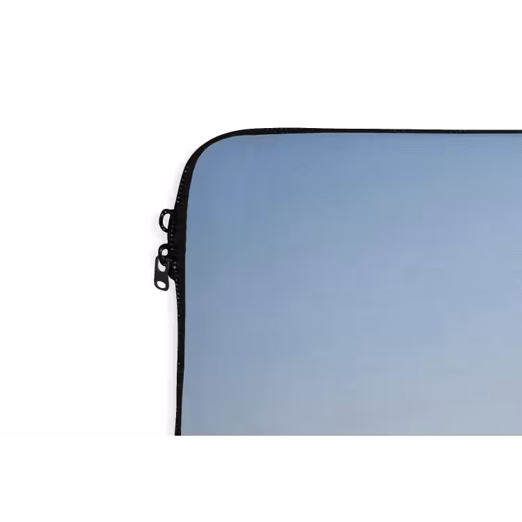 Zeilboot - Zee - Blauw laptophoes neopreen klein -detail