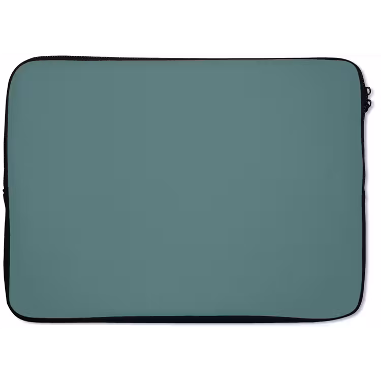 Serene - Teal - Blauw laptophoes neopreen klein 279 -zkaufland3dotto