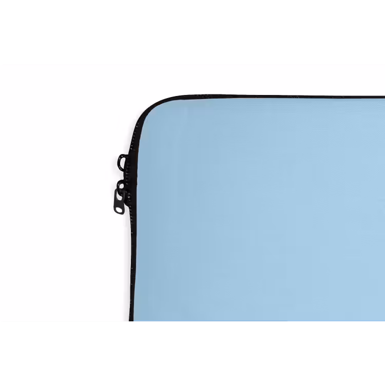 Ster - Today is a good day - Blauw laptophoes neopreen klein -detail