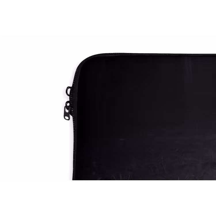 Stier - Schaduw - Dieren - Contrast - Zwart-wit laptophoes neopreen klein -detail