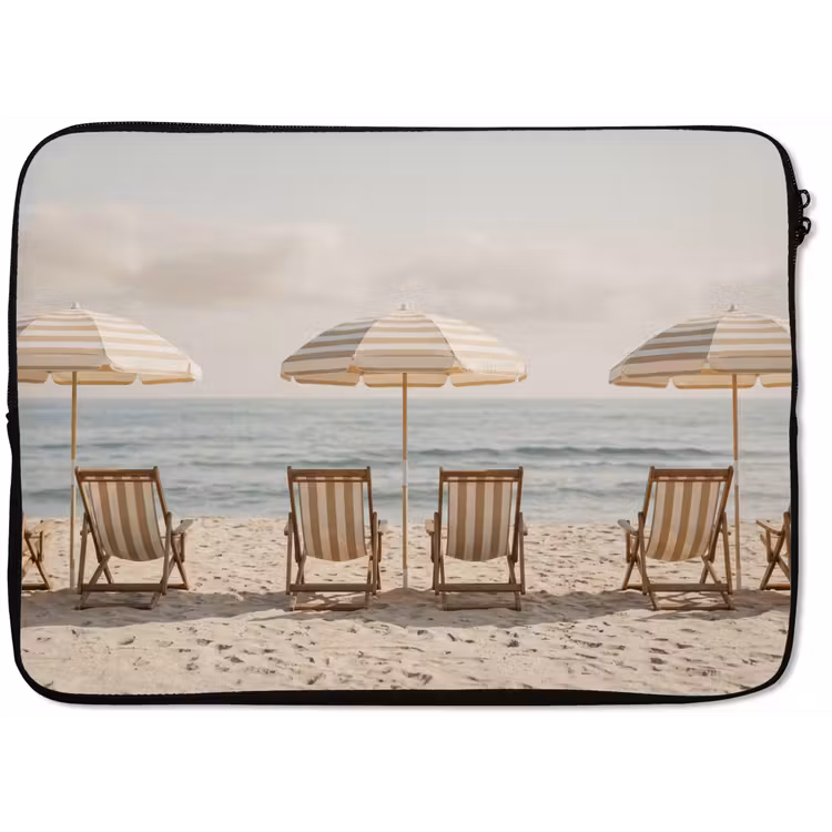 Strand - Stoelen - Parasol laptophoes neopreen klein -zkaufland3dotto