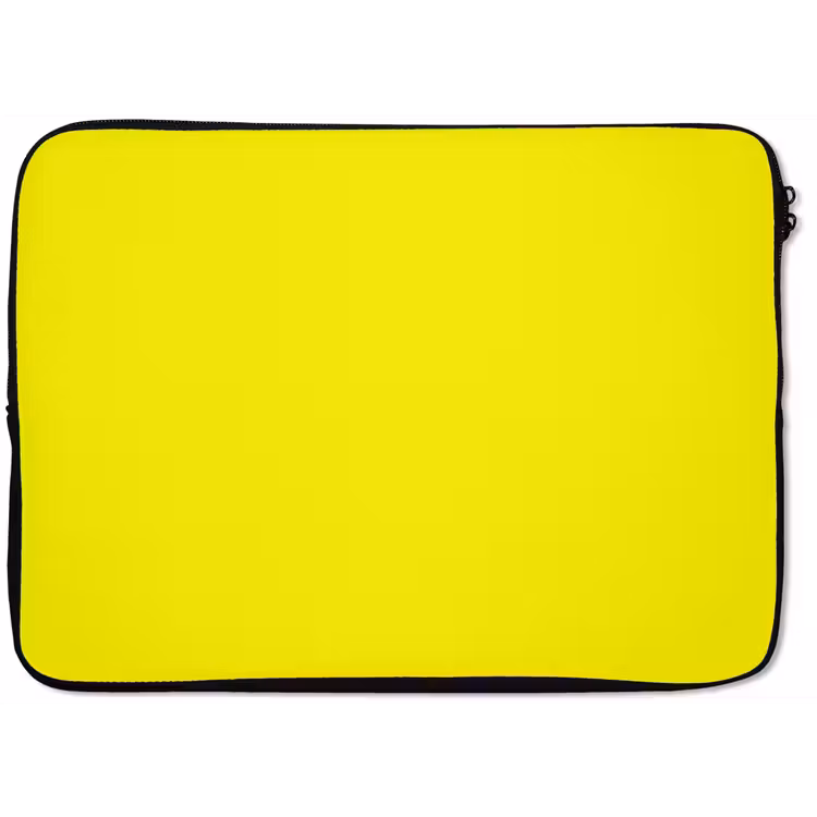Sunshine - Glow - Geel laptophoes neopreen klein 279 -zkaufland3dotto