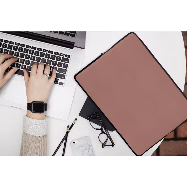 Terracotta - Patronen - Roze laptophoes neopreen klein 279 -bureau