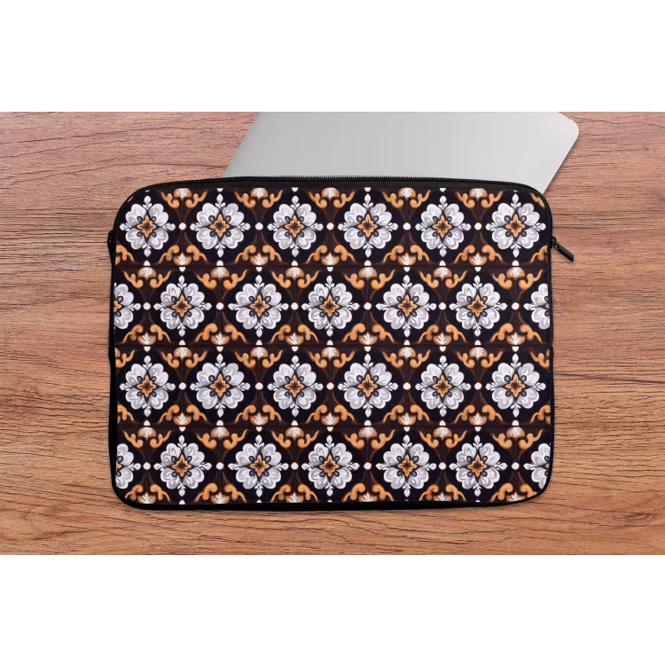 traditioneel - Element - Kleurrijk laptophoes neopreen klein 279 -tafel