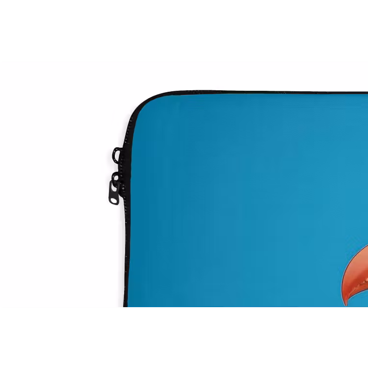 Tucan - Sokkel - Vogel - Koksmuts laptophoes neopreen klein -detail