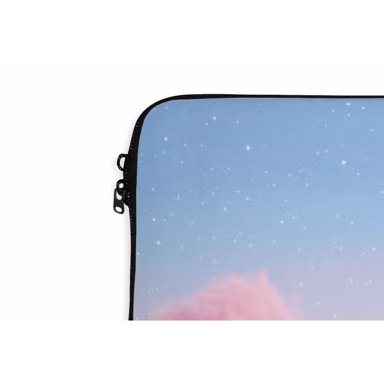 Laptop hülle - Tür – Fantasie – Raum - Deur - Fantasie - Ruimte laptophoes neopreen klein