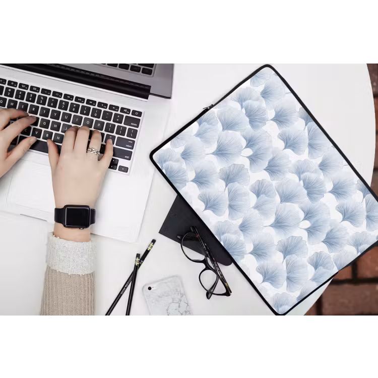 Waaier - Modern - Blauw laptophoes neopreen klein 279 -bureau