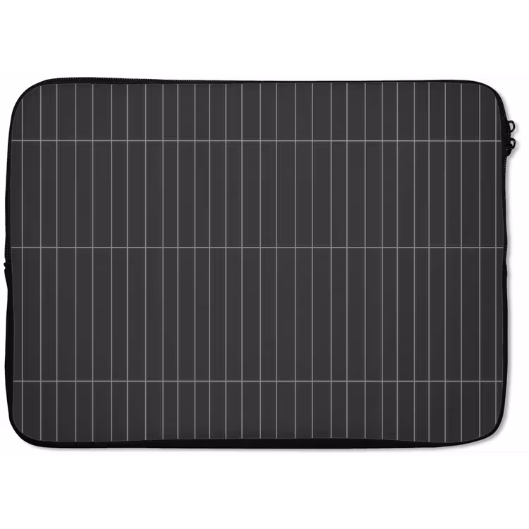 Verticaal - Wandtegel - Donkergrijs laptophoes neopreen klein 279 -zkaufland3dotto
