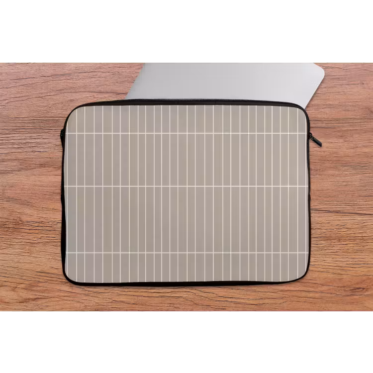 Verticaal - Wandtegel - Licht Beige laptophoes neopreen klein 279 -tafel