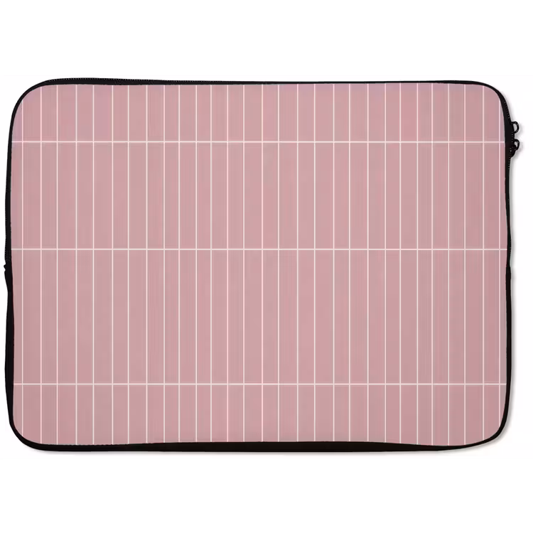 Verticaal - Wandtegel - Lichtroze laptophoes neopreen klein 279 -zkaufland3dotto