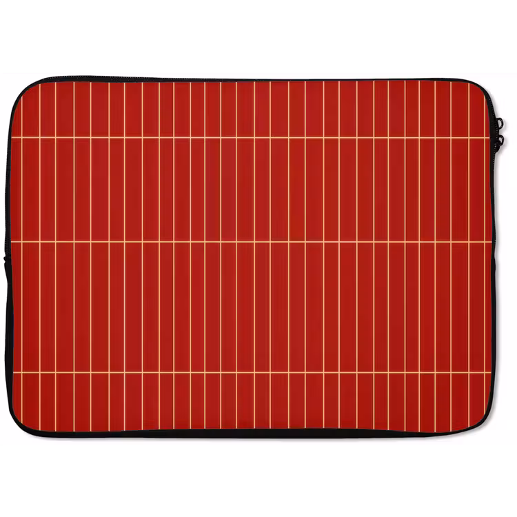 Verticaal - Wandtegel - Helderrood laptophoes neopreen klein 279 -zkaufland3dotto