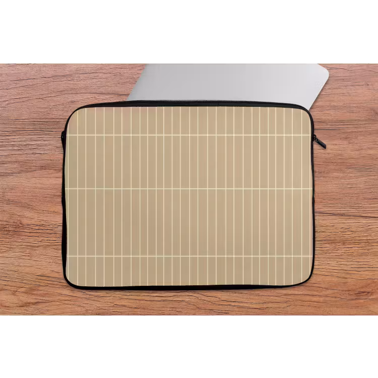 Verticaal - Wandtegel - Zand - Beige laptophoes neopreen klein 279 -tafel