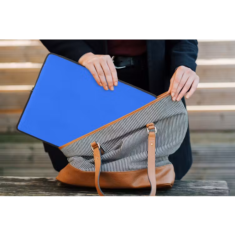 Vivid - Cobalt - Blauw laptophoes neopreen klein 279 -tas
