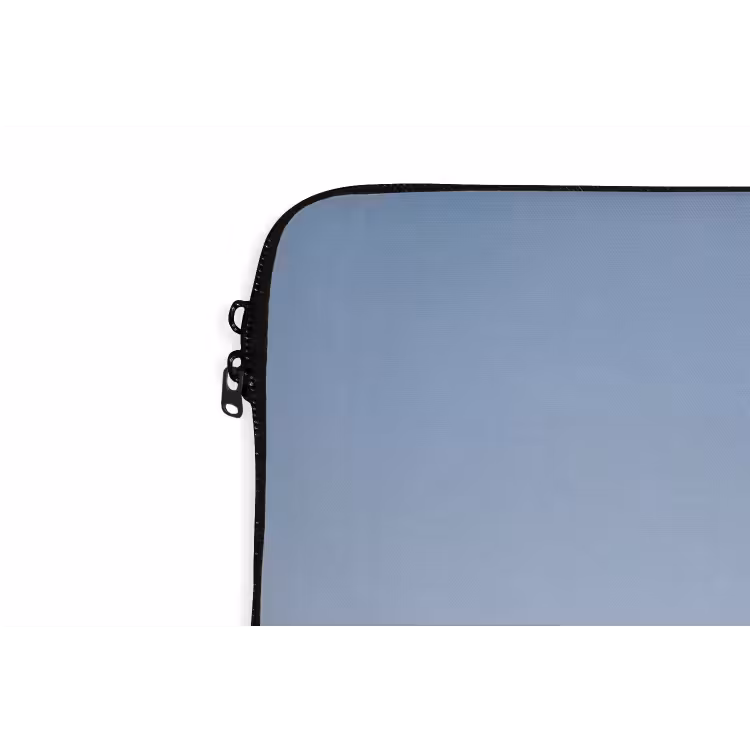Vogel - Vlucht - Wolken - Natuur - Blauw laptophoes neopreen klein -detail