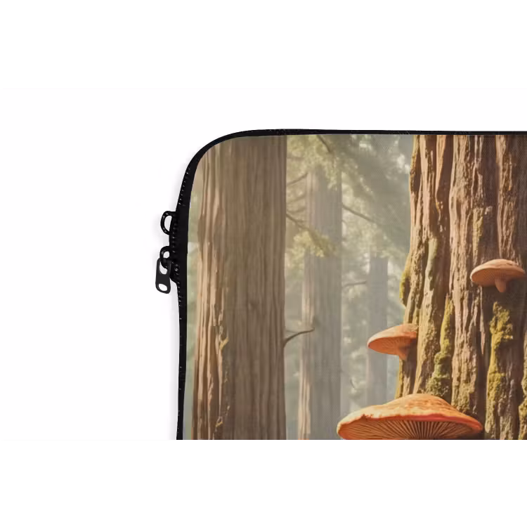 Laptop hülle - Wald – Bäume – Natur - Bos - Bomen - Natuur laptophoes neopreen klein