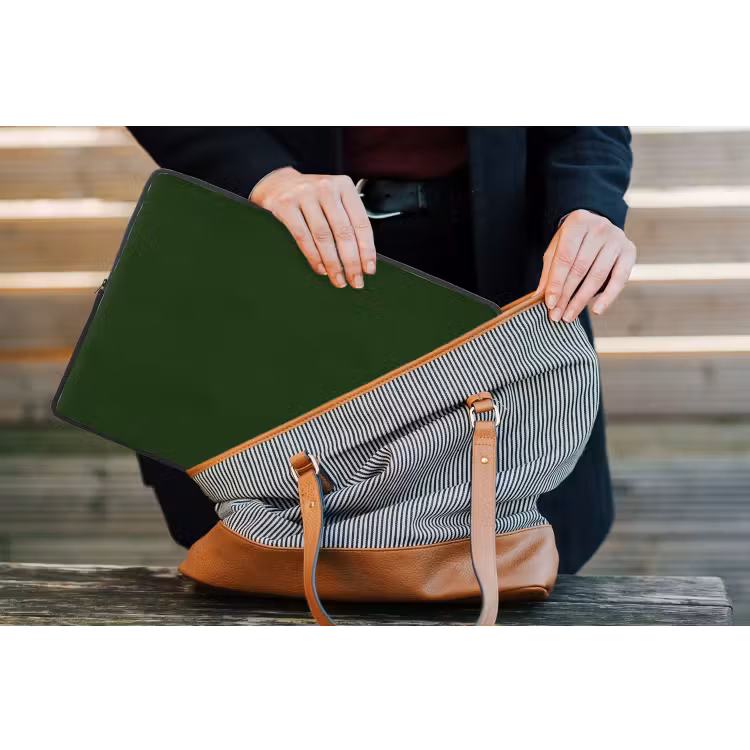 Forest - Green - Groen laptophoes neopreen klein 279 -tas