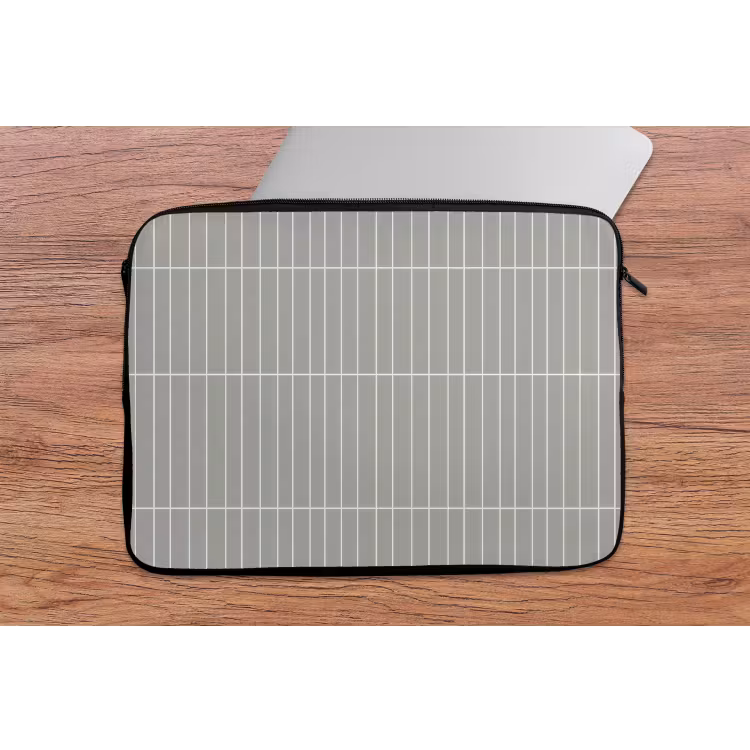 Wandtegel - Verticaal - Lichtgrijs laptophoes neopreen klein 279 -tafel