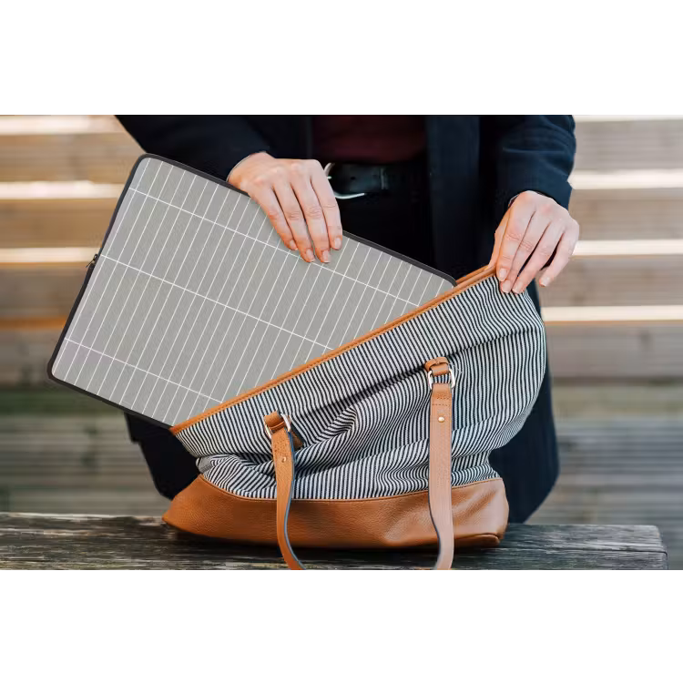 Wandtegel - Verticaal - Lichtgrijs laptophoes neopreen klein 279 -tas