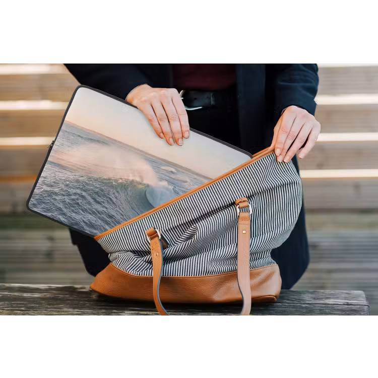Golf - Zee - Water laptophoes neopreen klein -tas
