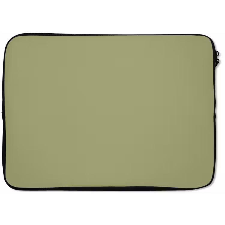 Whispering - Sage - Groen laptophoes neopreen klein 279 -zkaufland3dotto