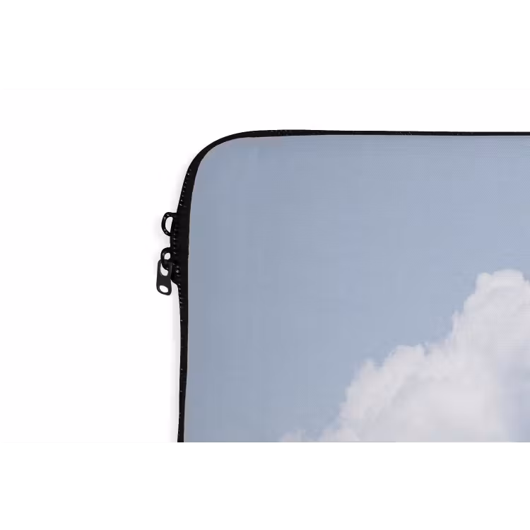 Laptop hülle - Wolke – Regen – Natur - Wolk - Regen - Natuur laptophoes neopreen klein