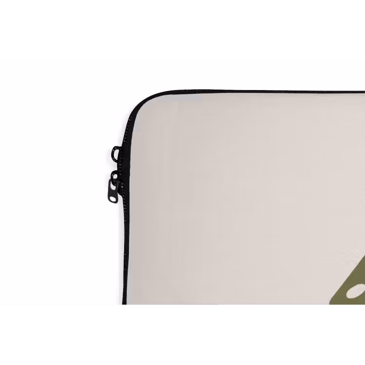Dobbelsteen - Spel - Groen - Abstract laptophoes neopreen klein -detail