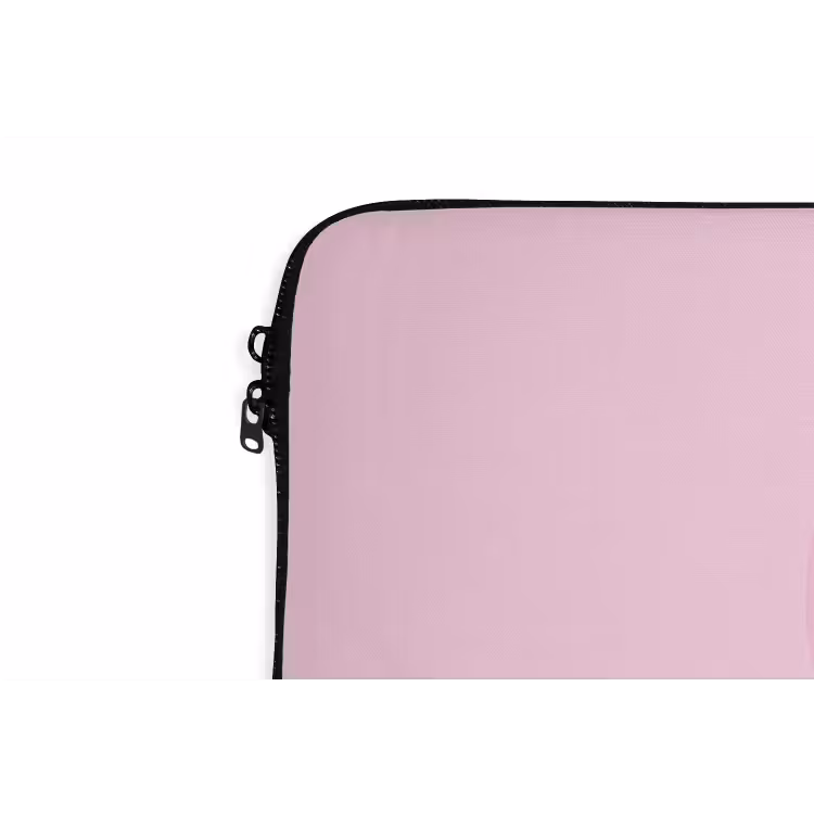 Abstract - Cirkels - Strepen - Modern - Roze laptophoes neopreen klein -detail