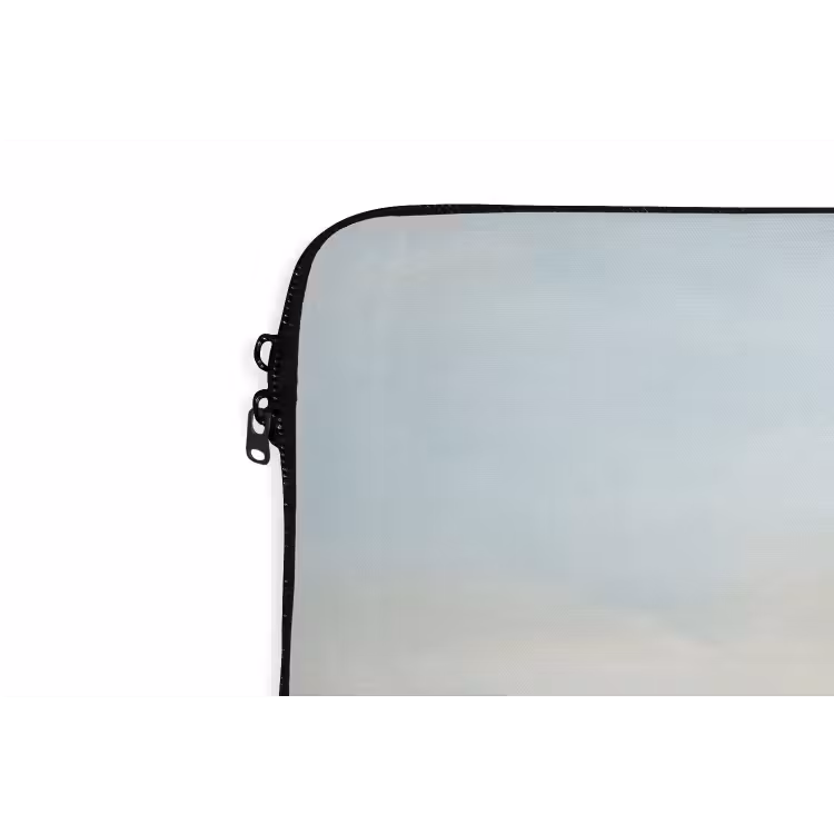 Abstract - Landschap - Horizon - Blauw - Modern laptophoes neopreen klein -detail