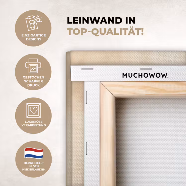 Landschap - Japandi - Beige - Vogels Canvas - Meerluiken 2 luik klein -usp-de