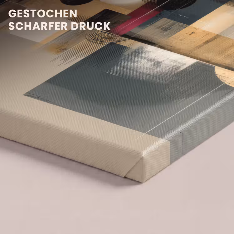 Abstract - Vormen - Beige - Texturen canvas 2cm klein -uniquesellingpoint_afwerking-onlywow_DE