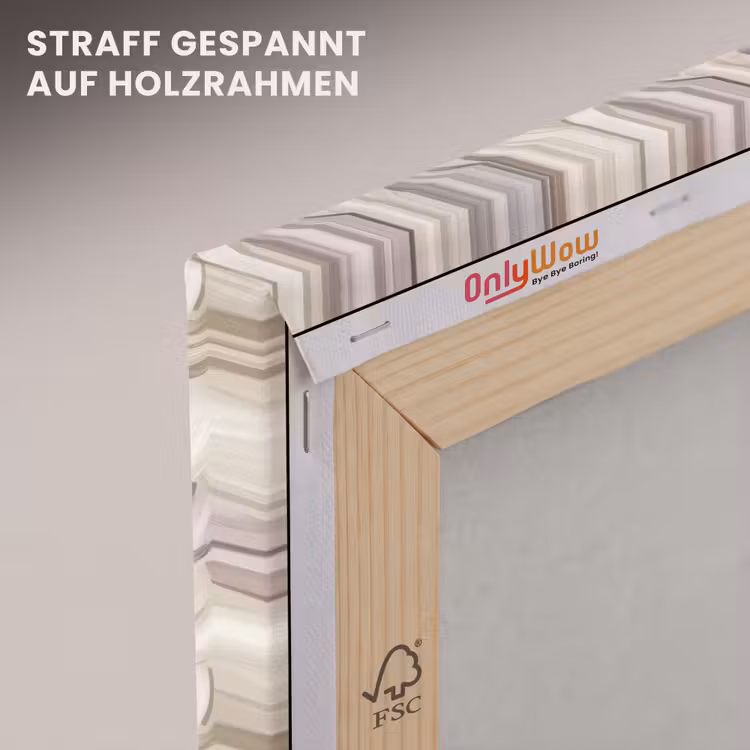 Abstract - Golvend - Pastel canvas 2cm klein 34 -uniquesellingpoint_afwerking-onlywow_DE