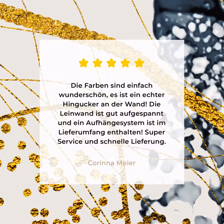 Abstract - Goud - Natuur - Kunst canvas 2cm klein -sfeer3