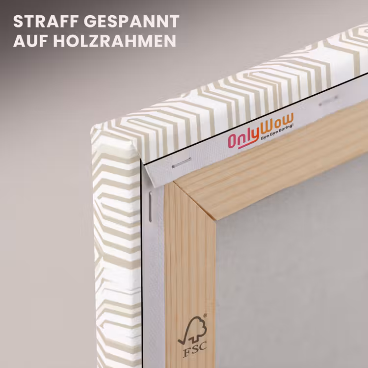 Abstract - Ruit - Beige canvas 2cm klein 34 -uniquesellingpoint_afwerking-onlywow_DE