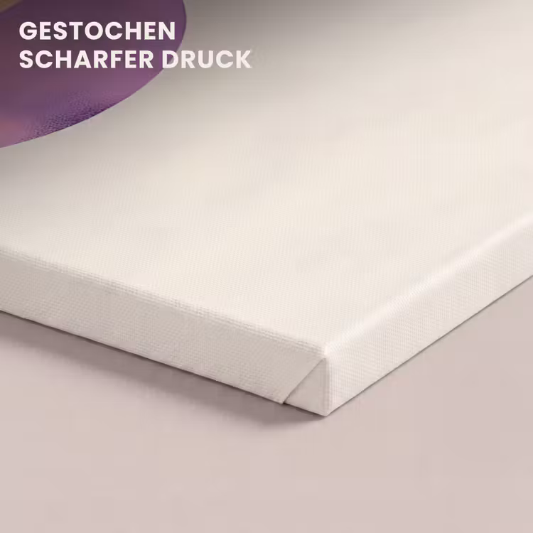 Abstract - Cirkels - Paars canvas 2cm klein -uniquesellingpoint_afwerking-onlywow_DE