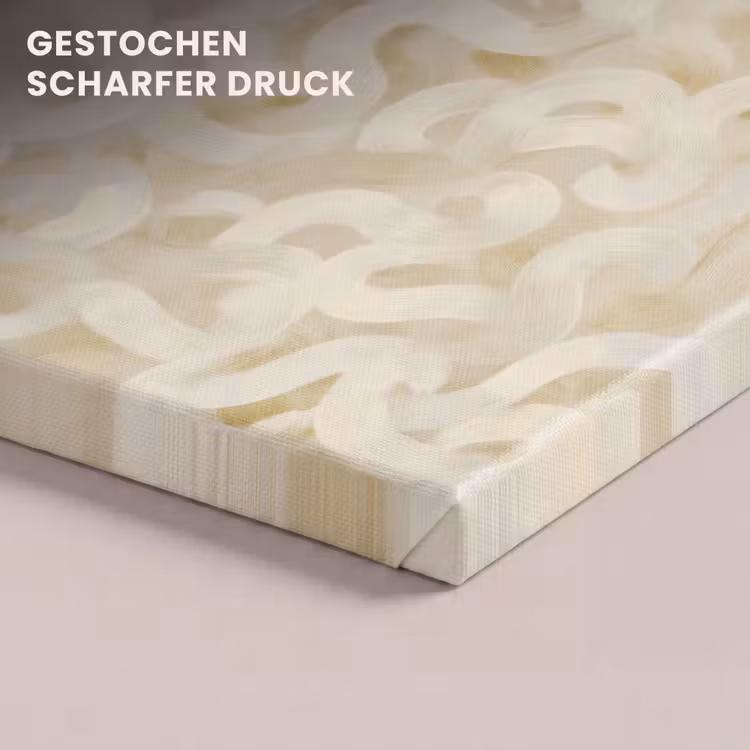 Abstract - Lijnen - Beige canvas 2cm klein 34 -closeup_print_DE