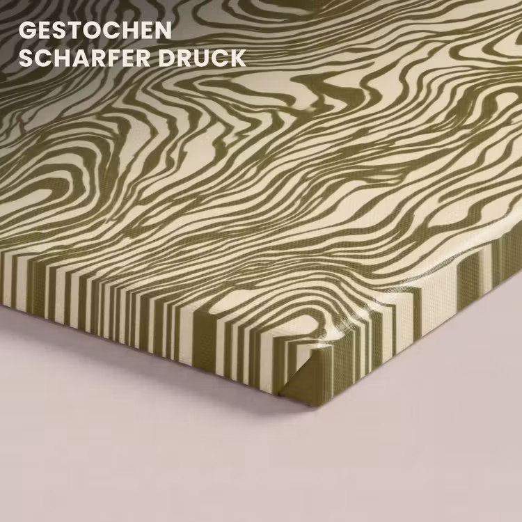 Abstract - Marmer - Groen canvas 2cm klein 34 -closeup_print_DE
