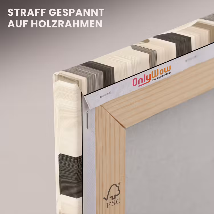 Abstract - Patroon - Bogen canvas 2cm klein 34 -uniquesellingpoint_afwerking-onlywow_DE